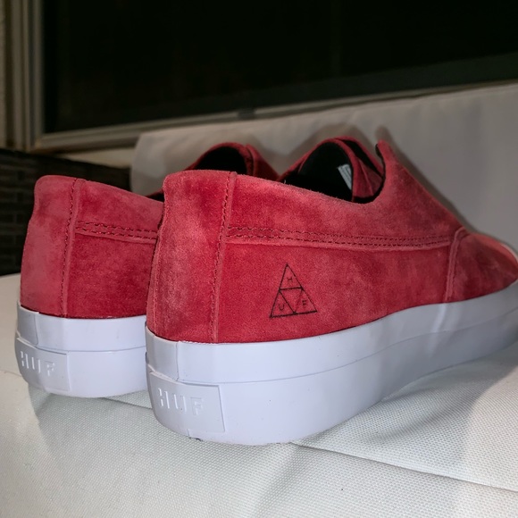 Huf Slip On Red Suede ***Dylan Rieder Edition*** - Picture 5 of 7